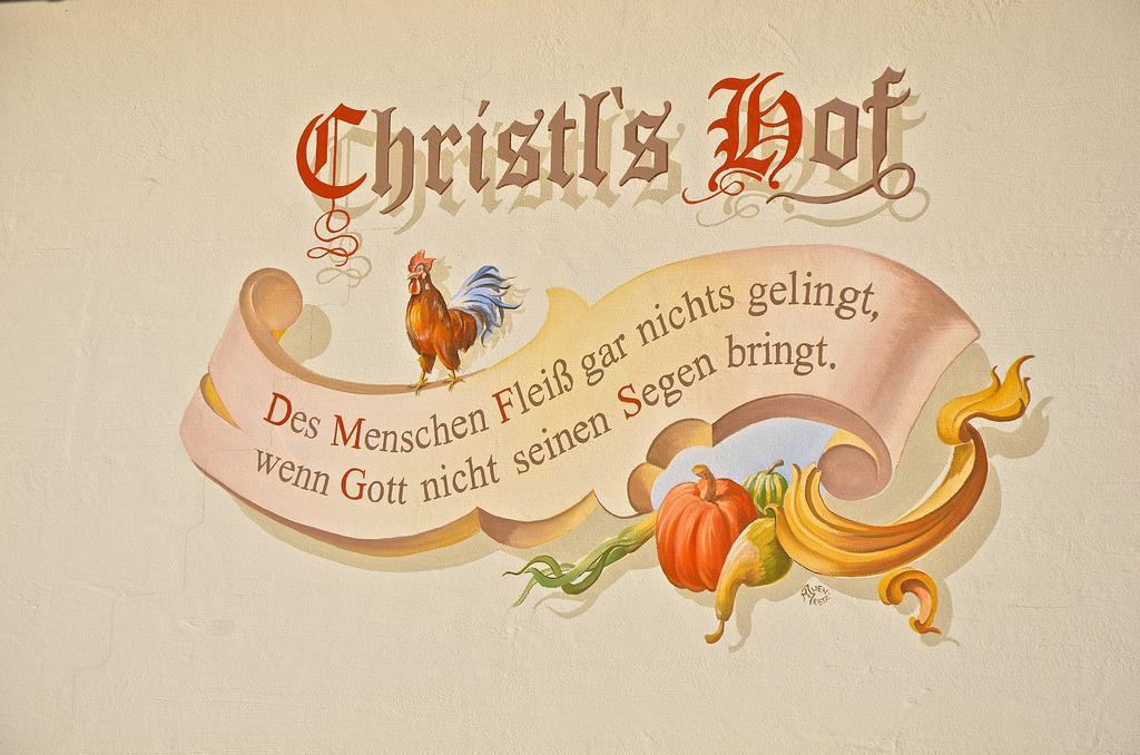 Christl'S Hof Bed and Breakfast Haiming Eksteriør billede